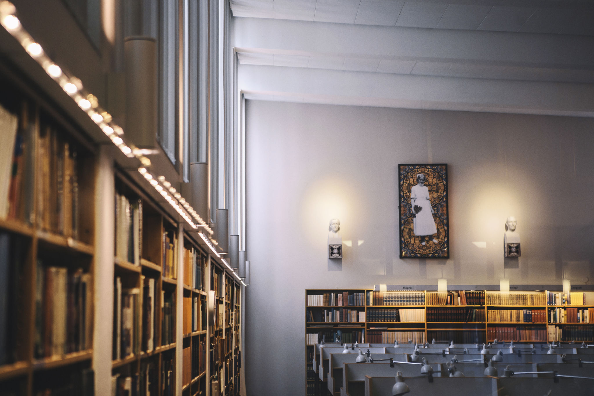 Konstverk i biblioteket