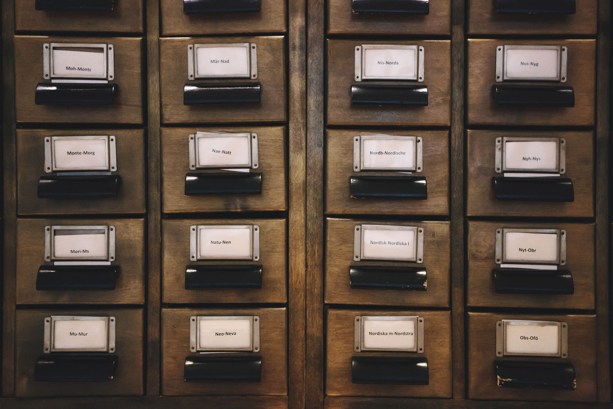 Bild av kartotek.