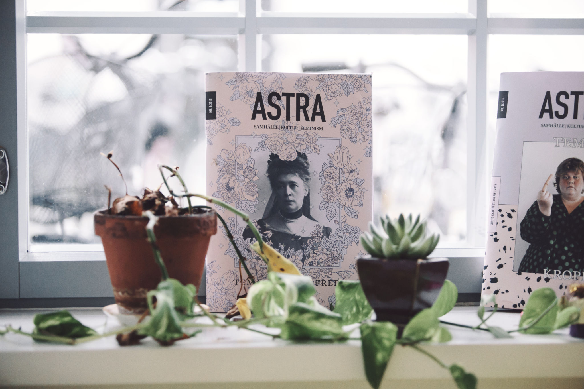 Pärmbild på tidskriften Astra.